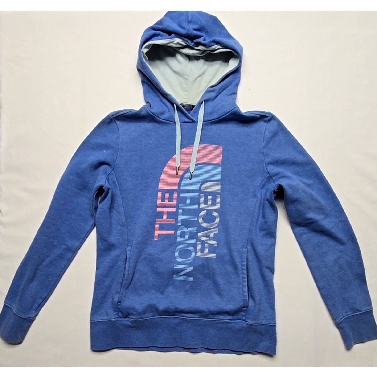 The North Face The North Face Womens Hoodie Graphic Blue Pullover Medium M Size M / US 6-8 / IT 42-44 - 1 Thumbnail