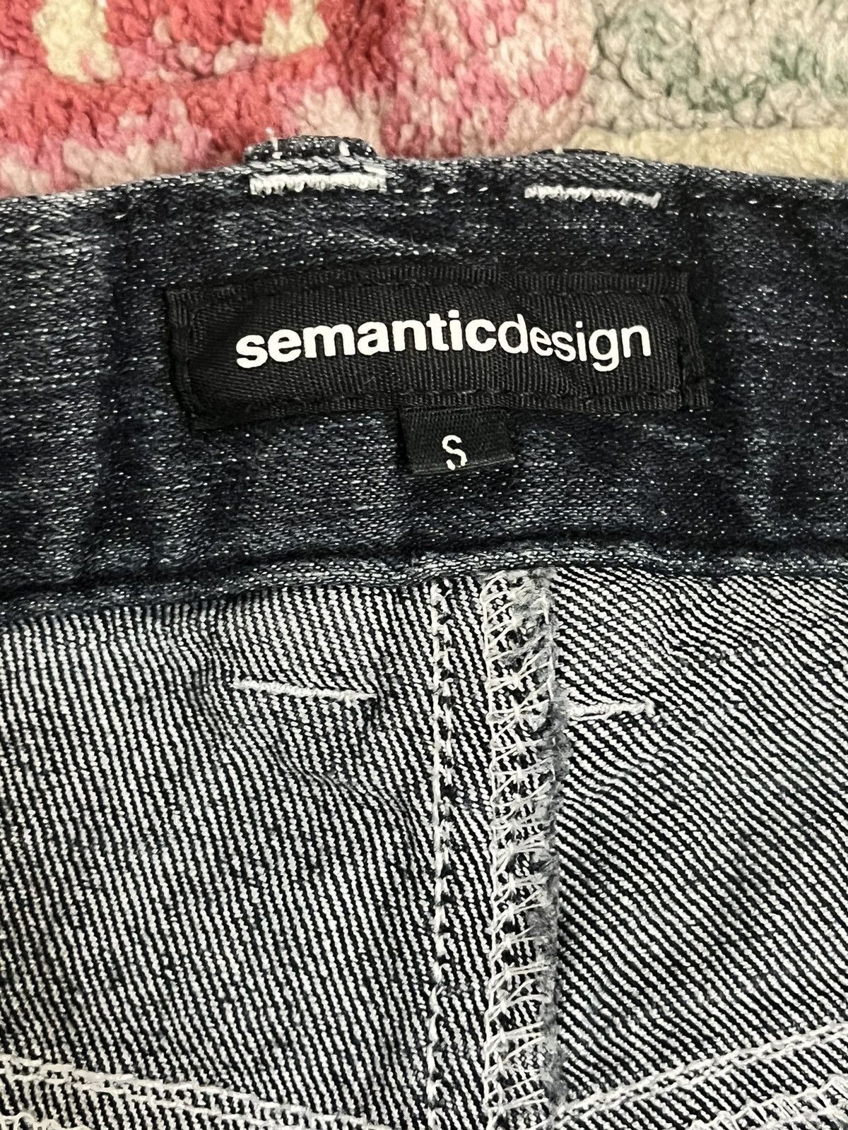 semanticdesign Vintage Semantic Design Curvy Denim Size US 29 - 8 Thumbnail