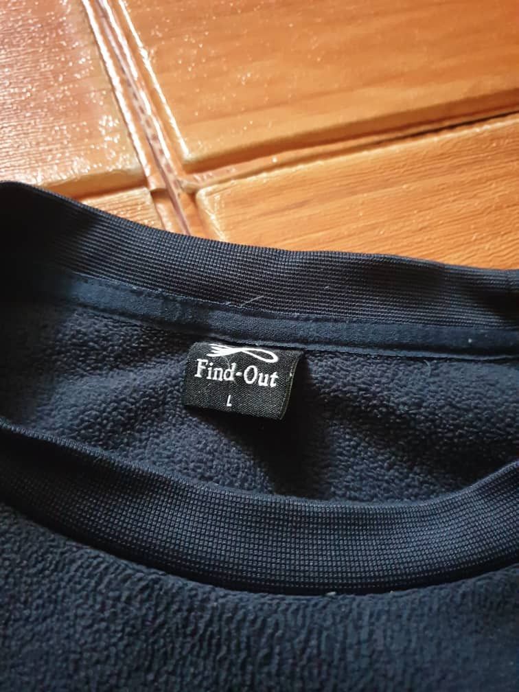 Japanese Brand Find out blue colour fleece sweater Size US M / EU 48-50 / 2 - 2 Thumbnail