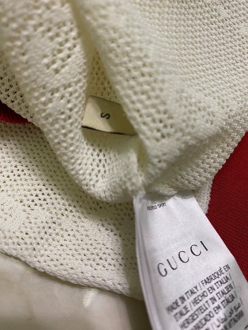 Gucci Gucci White and red color matching full logo translucent po Size XS / US 0-2 / IT 36-38 - 4 Thumbnail