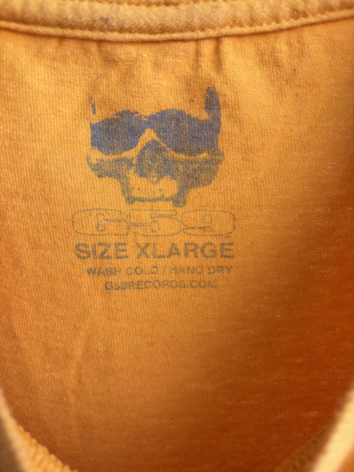 G59 Records $uicideboy$ Live Fast Die Whenever T-shirt Yellow Size US XL / EU 56 / 4 - 4 Thumbnail