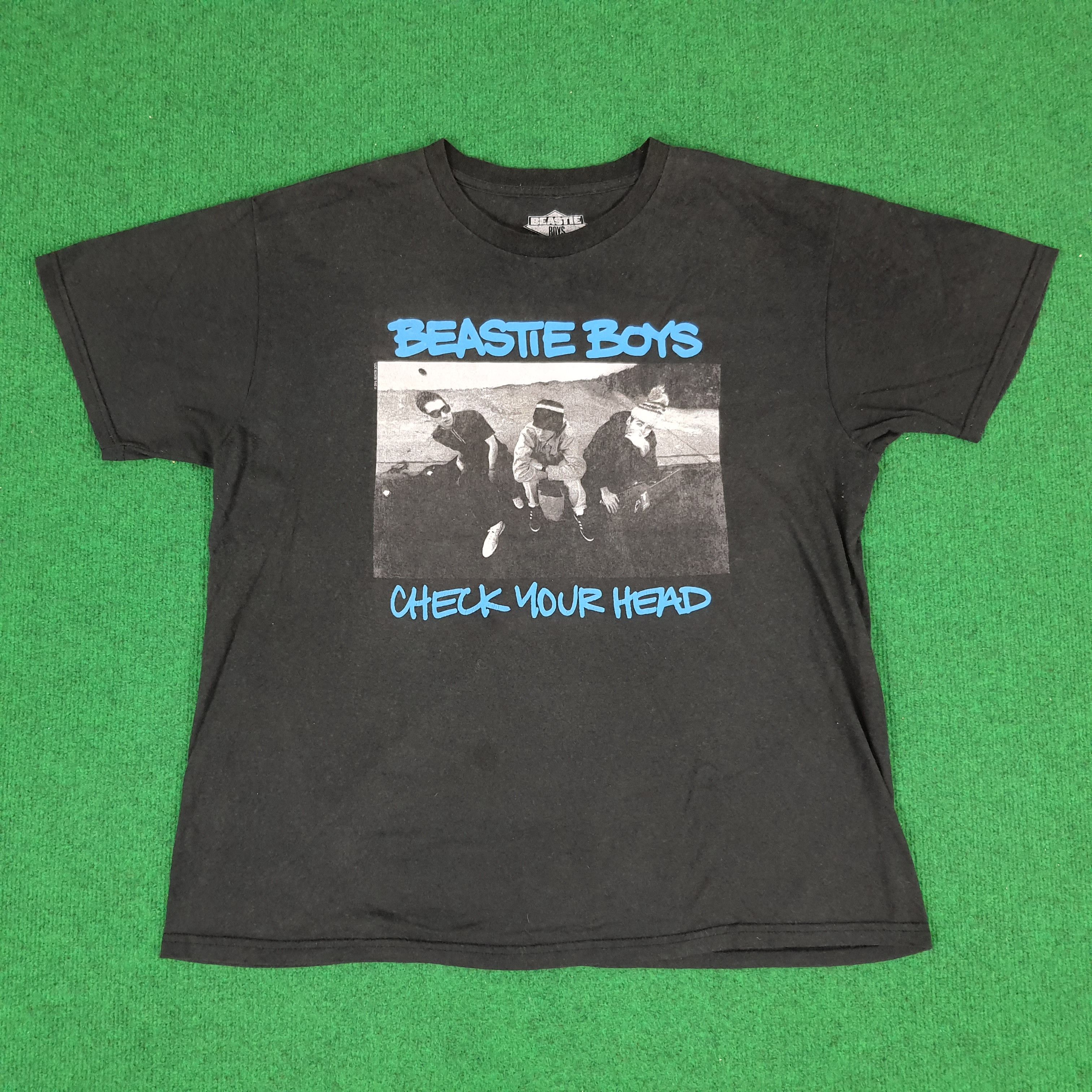 Rap Tees Vintage Beastie Boys 90s Hip-Hop Group Photo Tee Size US L / EU 52-54 / 3 - 1 Thumbnail