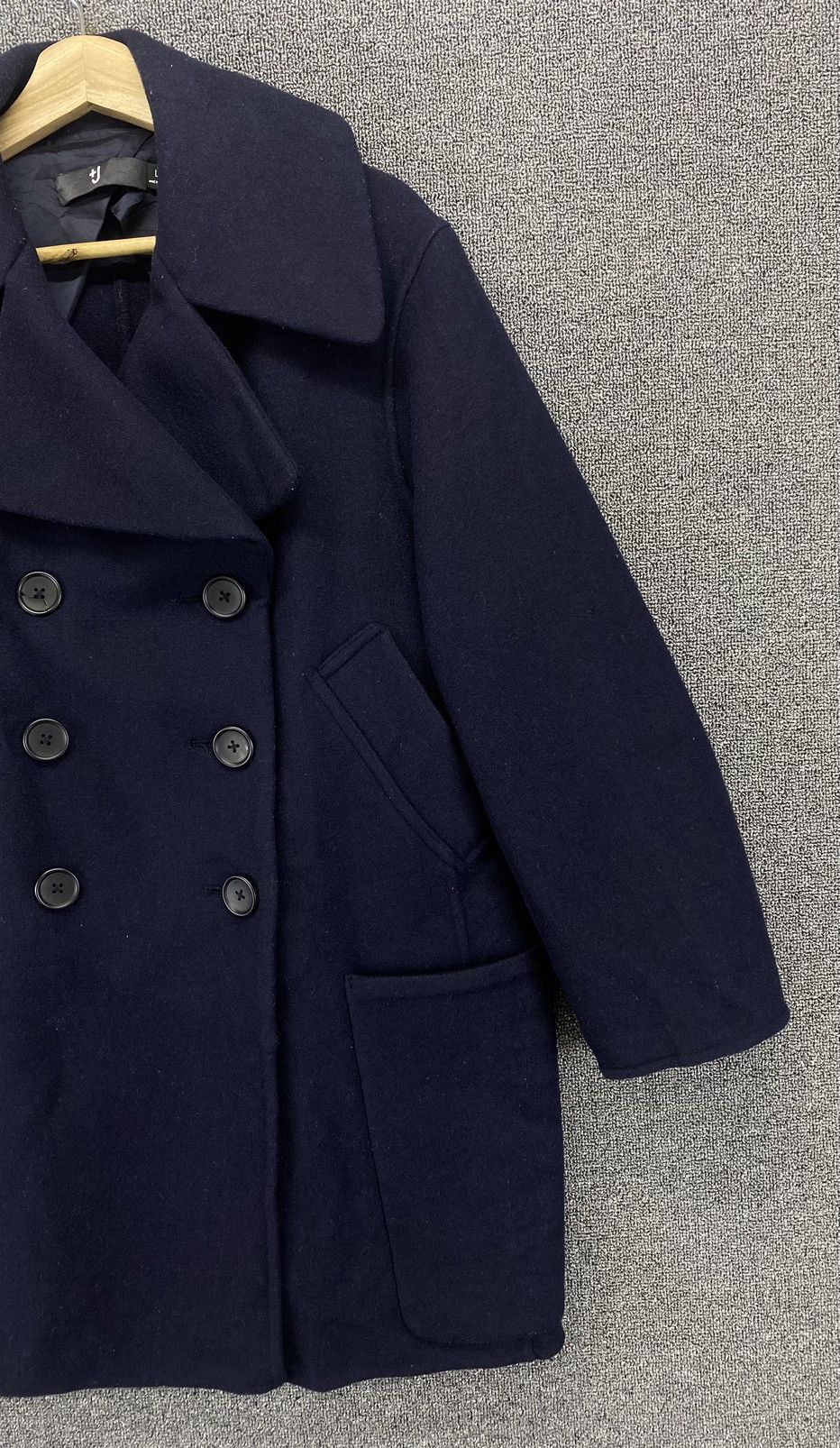 Jil Sander × Uniqlo Jil Sander x Uniqlo Double Breasted Wool Jacket Size US L / EU 52-54 / 3 - 4 Thumbnail