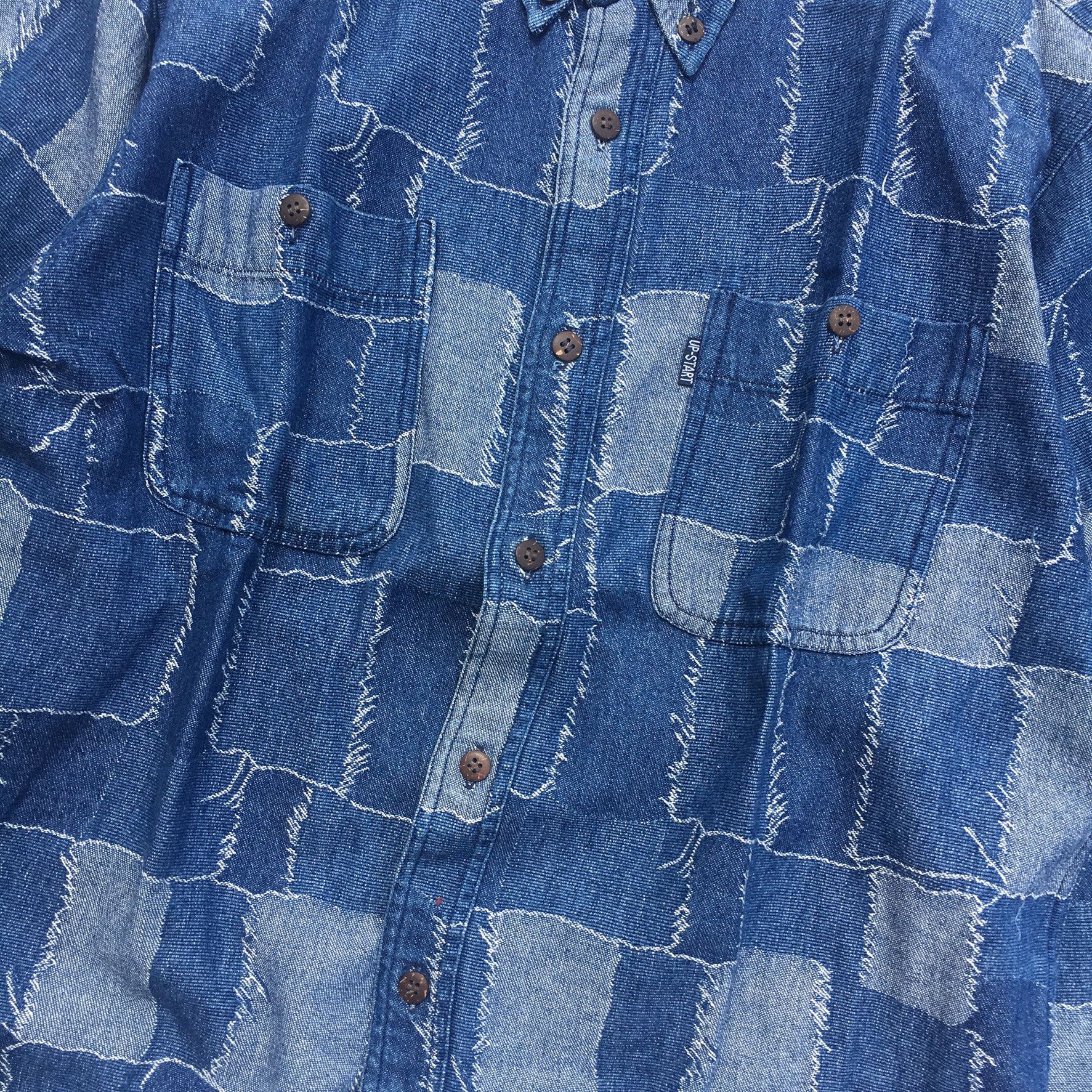 Hysteric Glamour × If Six Was Nine × Japanese Brand Up start hagi shirt Size US L / EU 52-54 / 3 - 4 Thumbnail