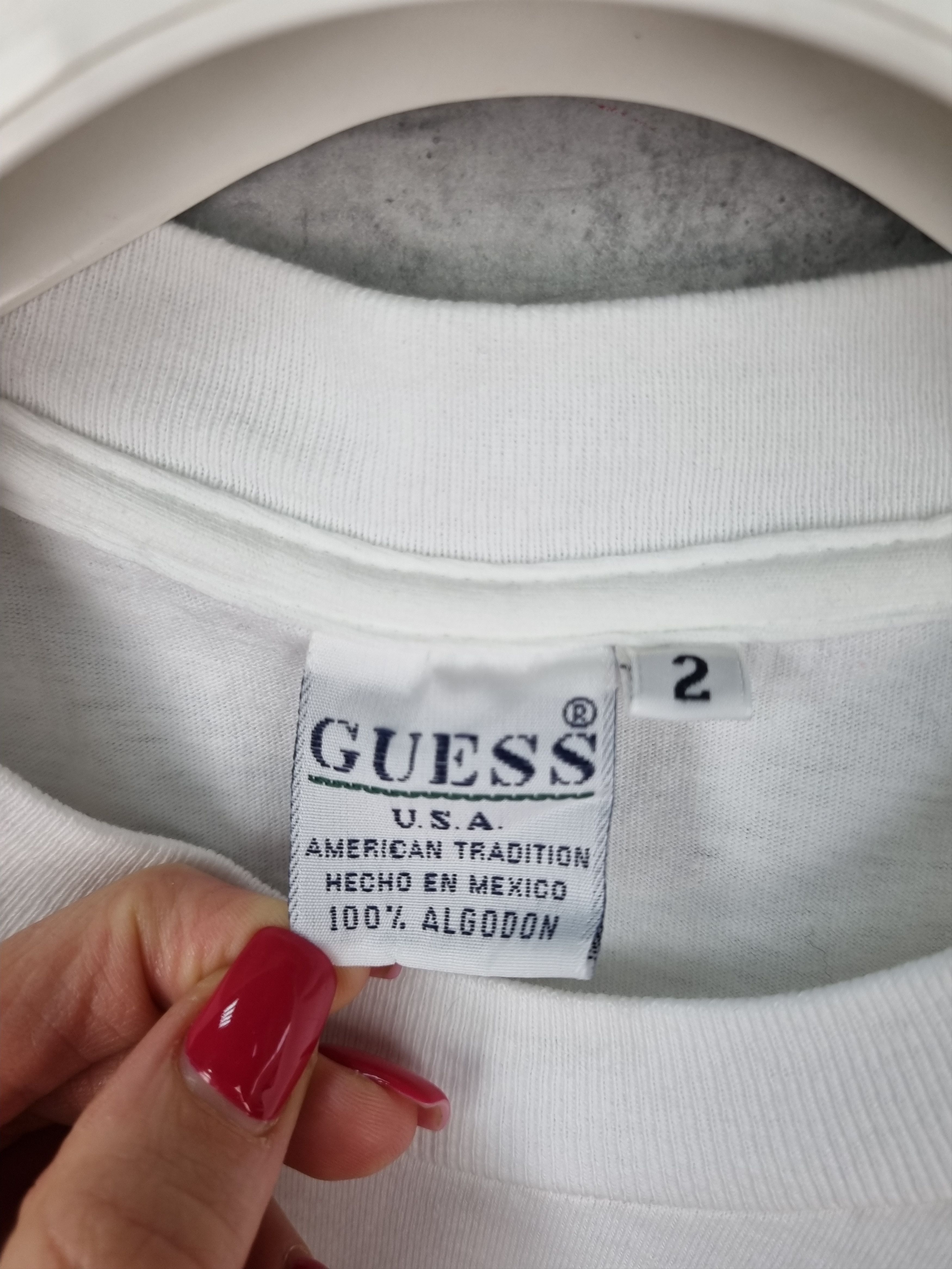 Guess '96 Vintage Guess VeraCruz Tee Shirt made in USA Size US M / EU 48-50 / 2 - 5 Thumbnail