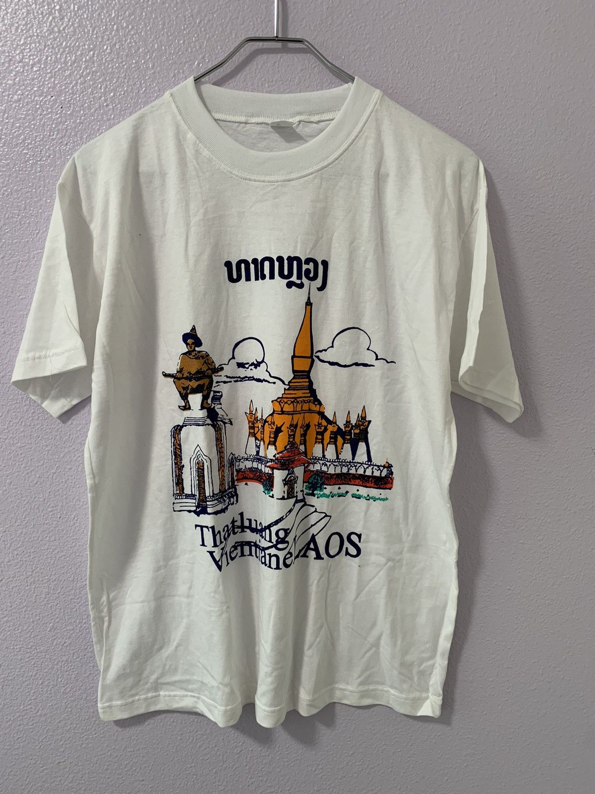 Vintage Vintage Laotian tee Size US L / EU 52-54 / 3 - 1 Thumbnail