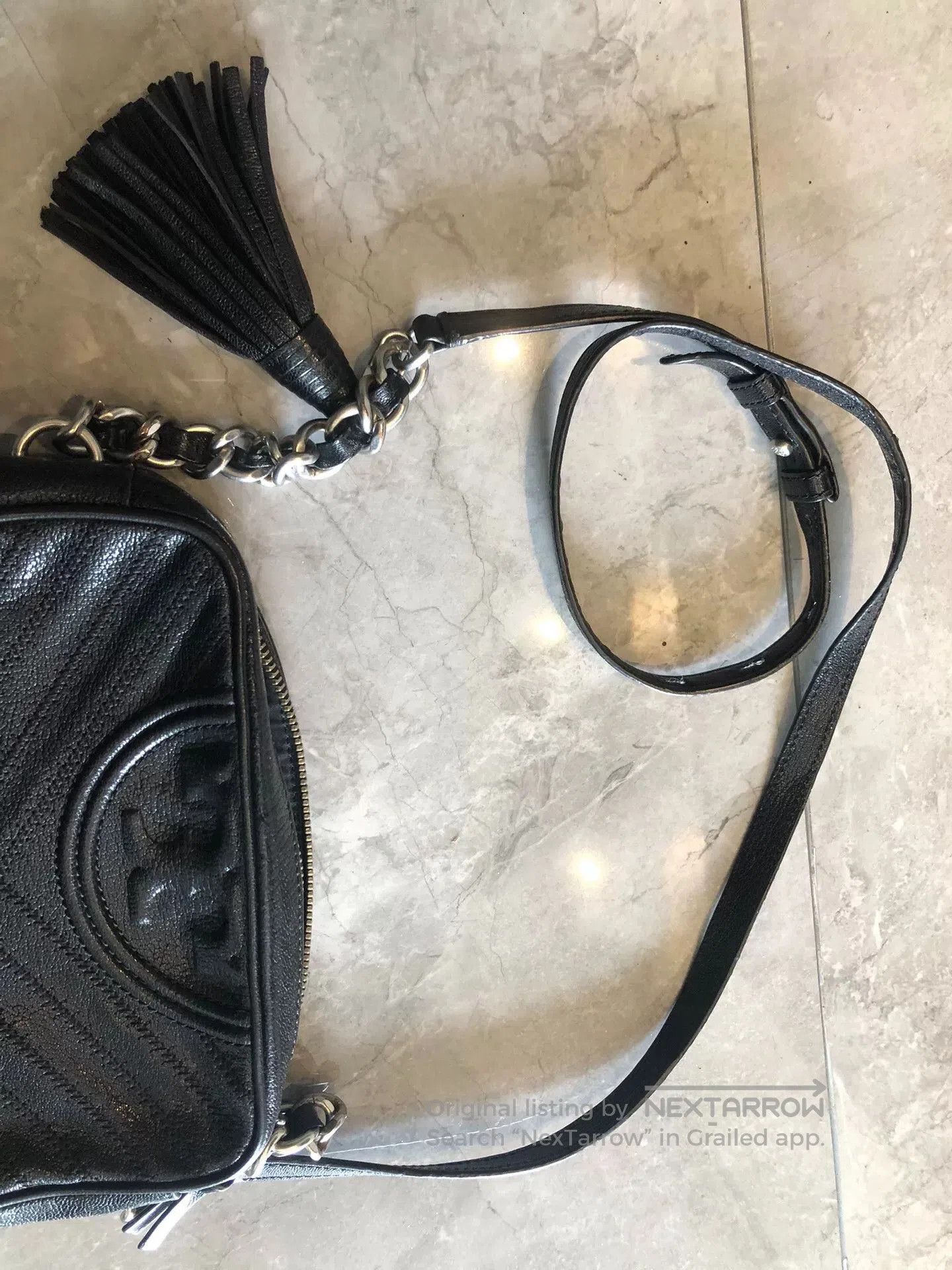 Tory Burch Tory Burch Fringe Leather Camera Bag. Size ONE SIZE - 5 Thumbnail