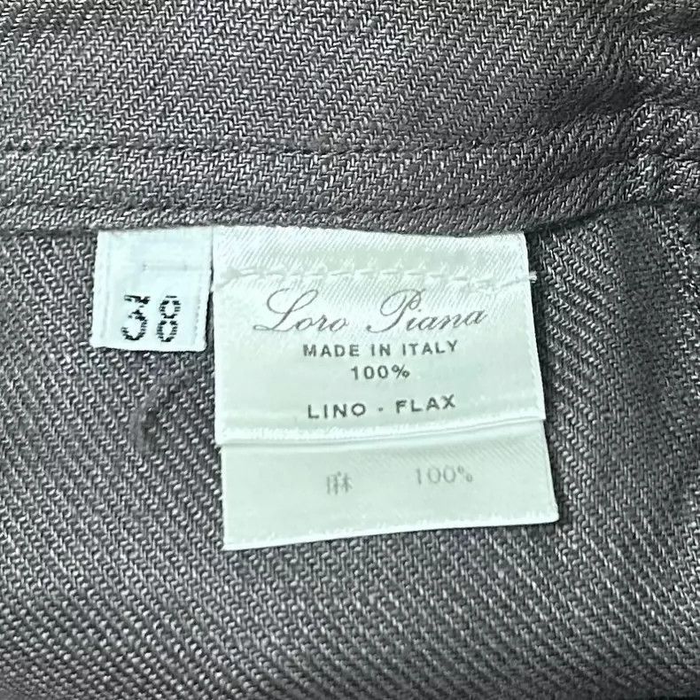 Loro Piana LORO PIANA Flax skirt with small waist 64cm, length 90cm Size XS / US 0-2 / IT 36-38 - 5 Thumbnail