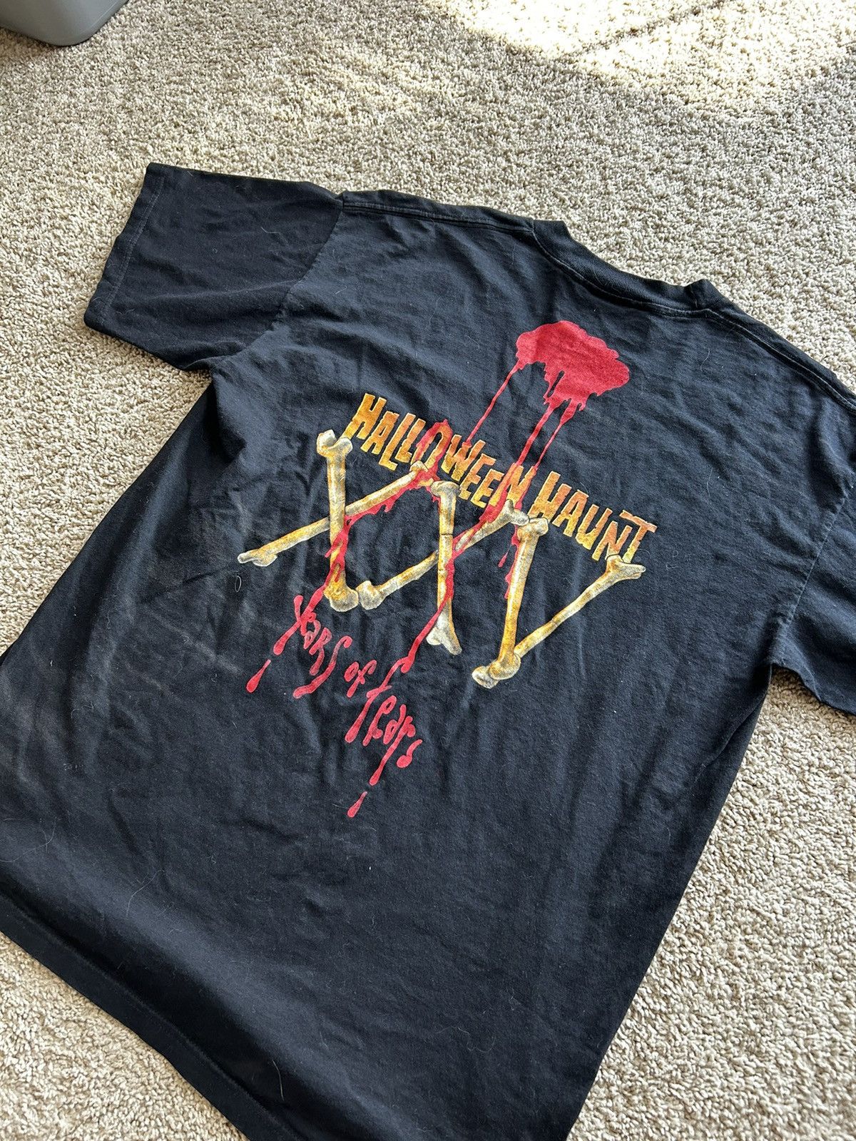 Other Vintage 1997 Knotts Scary Farm Halloween Haunt tee Size US XL / EU 56 / 4 - 1 Thumbnail