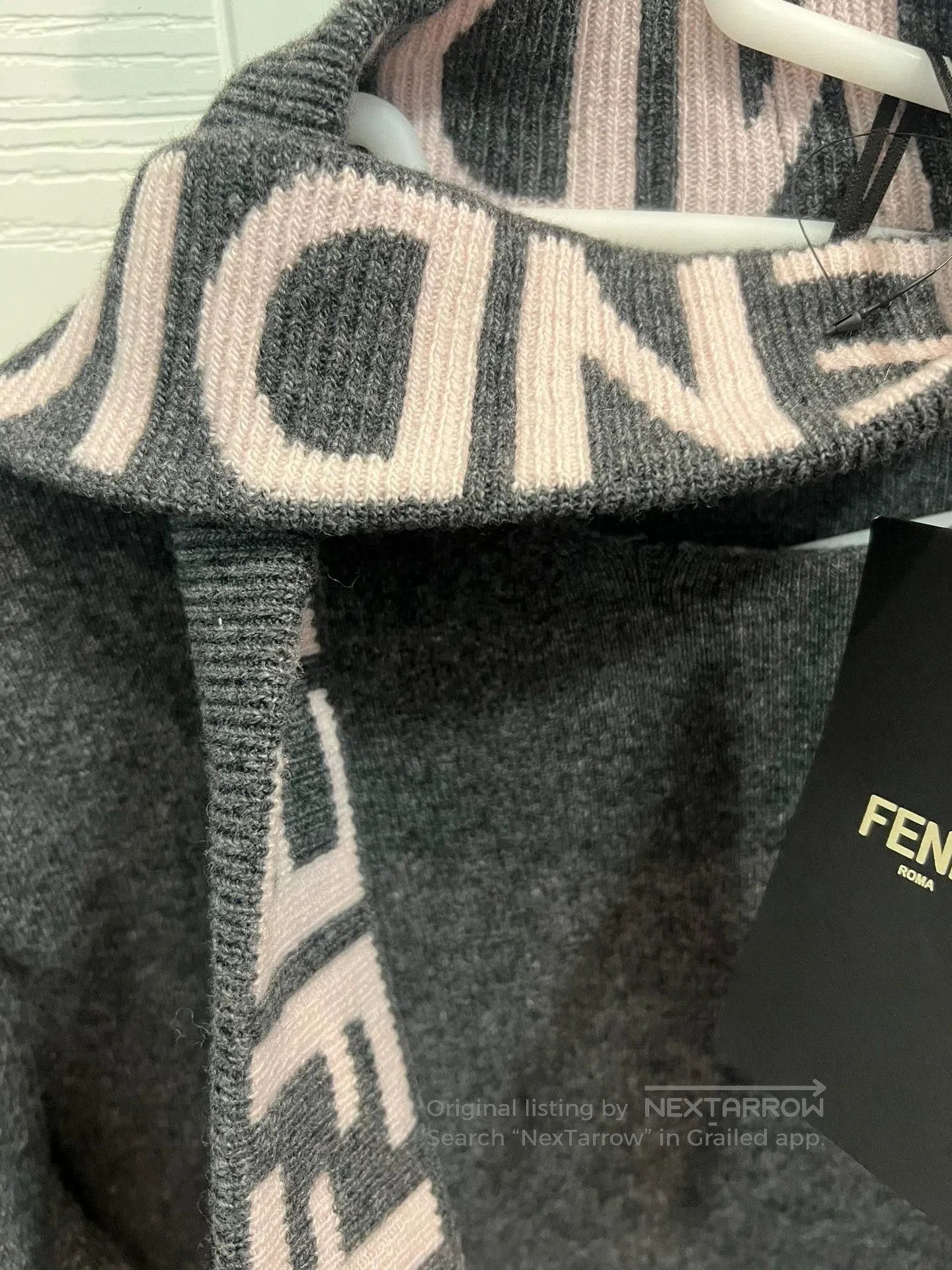Fendi fendi cashmere wool knit sweater unisex. Size US M / EU 48-50 / 2 - 6 Thumbnail