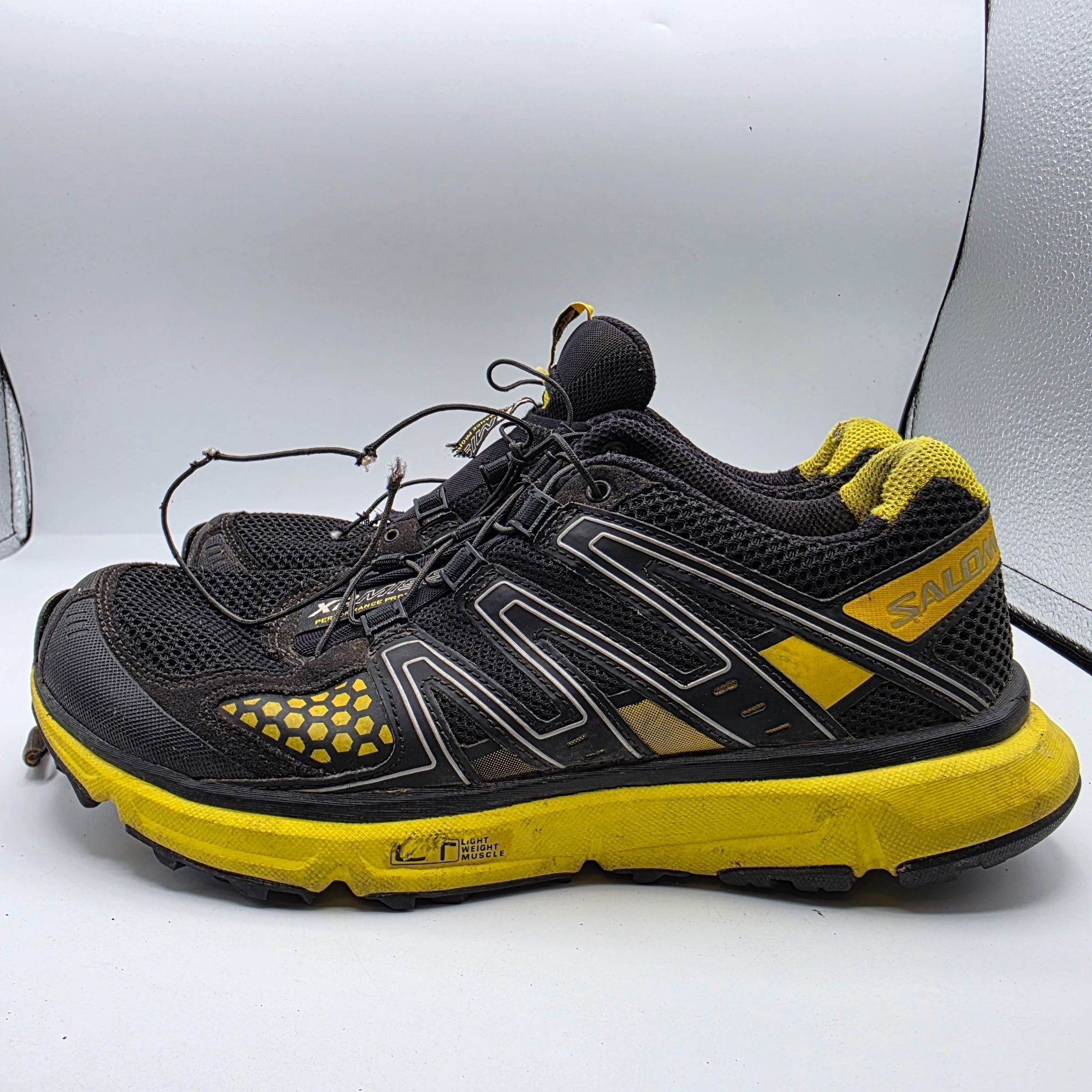 Salomon Salomon XR Mission Mens Size 7.5 Black Yellow Athletic Shoes Size US 7.5 / EU 40-41 - 14 Thumbnail