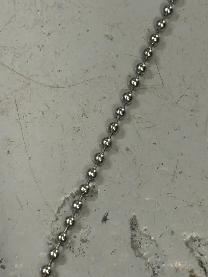 Dolce & Gabbana 2000s Dolce & Gabbana Dog Tag Pave Logo Necklace Size ONE SIZE - 5 Thumbnail