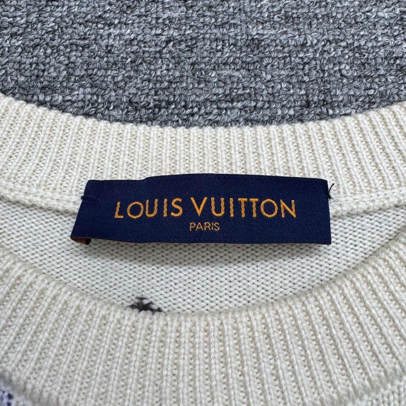 Louis Vuitton louis vuitton nba patterned knit sweater. Size US XL / EU 56 / 4 - 3 Thumbnail