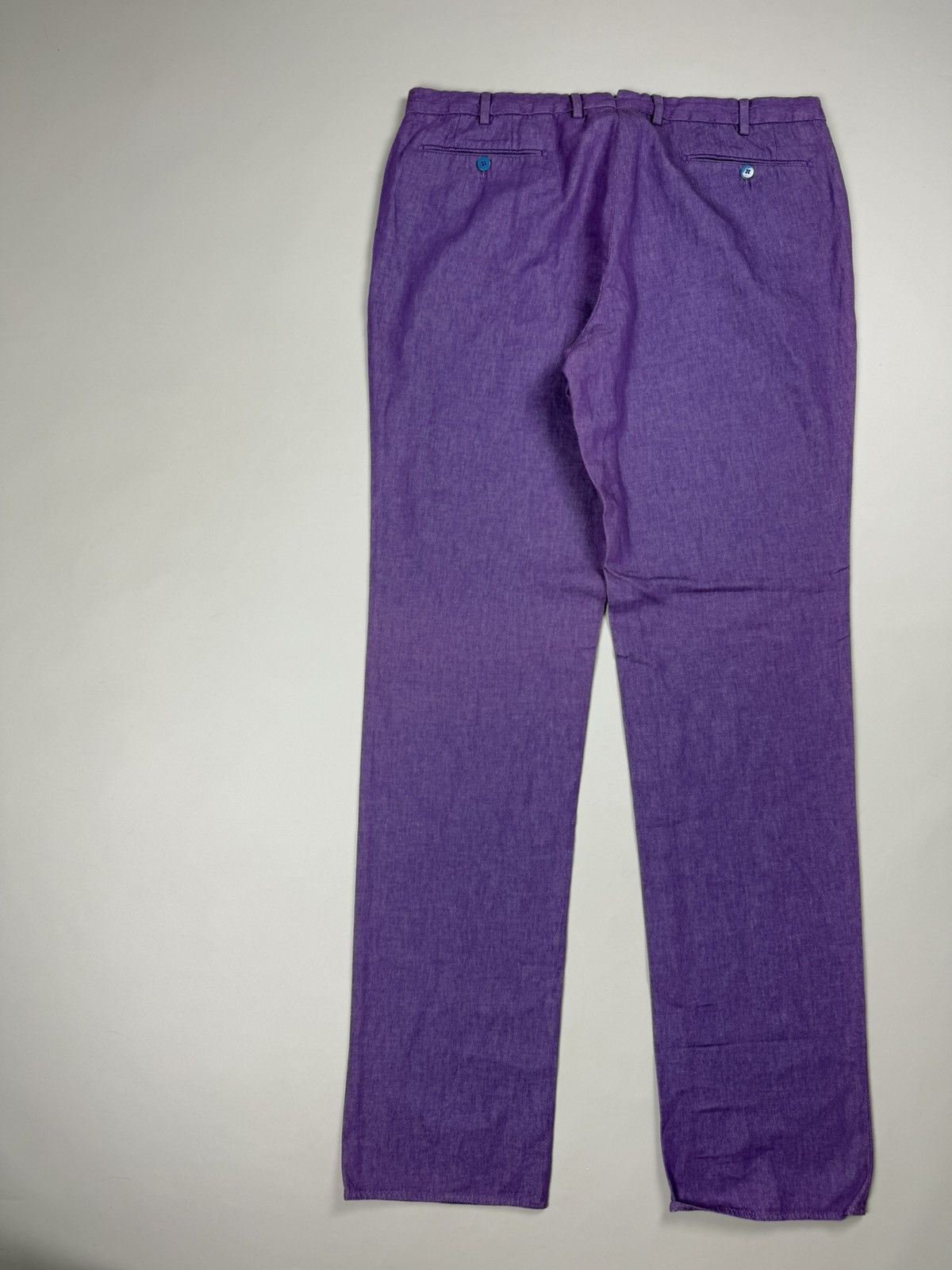 Incotex Incotex Men’s Cotton / Linen Dress Pants Trousers Size 56 Size US 38 / EU 54 - 15 Thumbnail