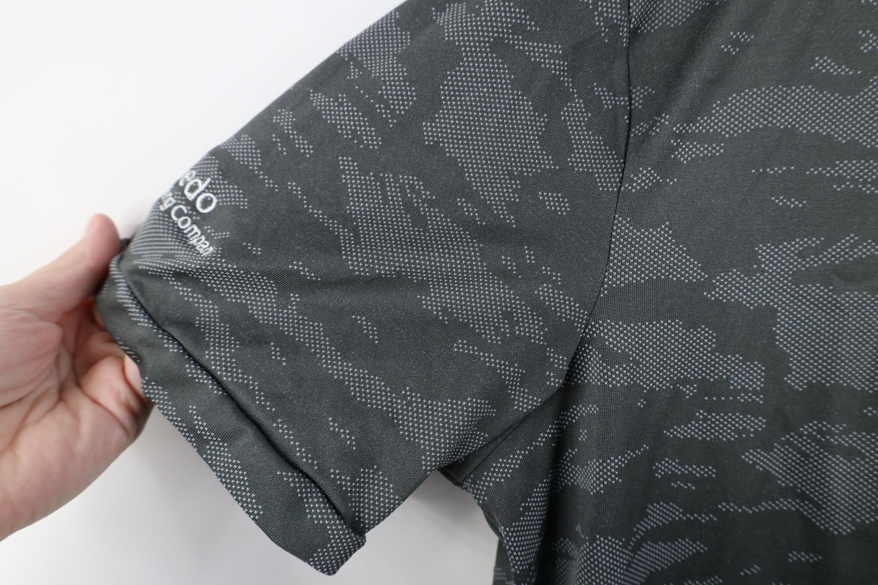 Nike Nike Scott Mini Swoosh Camouflage Knit Golf Polo Shirt Gray Size US M / EU 48-50 / 2 - 6 Thumbnail