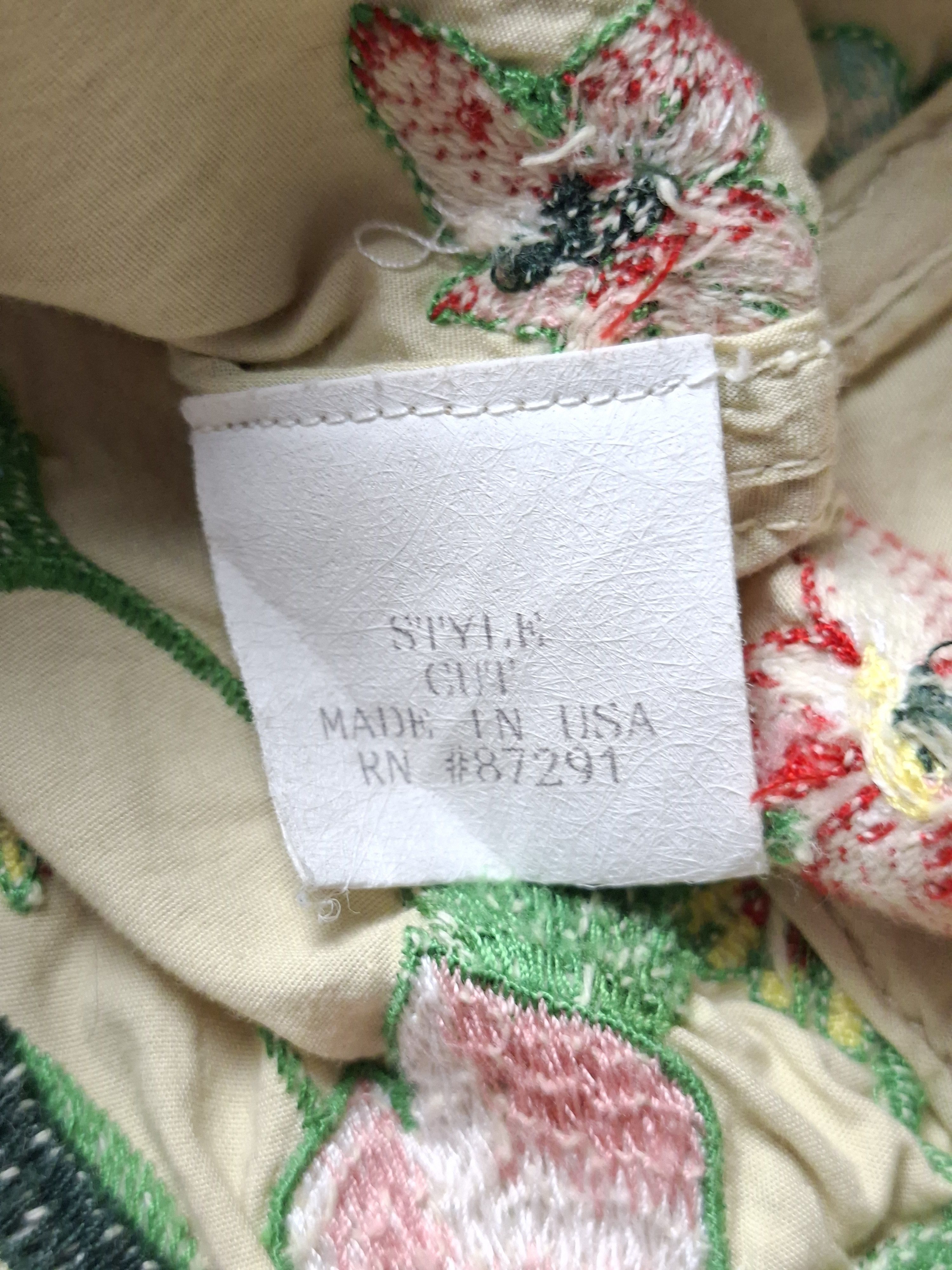 Johnny Was Johnny Was Embroidered Floral Trench Coat Made in USA Size S / US 4 / IT 40 - 12 Thumbnail