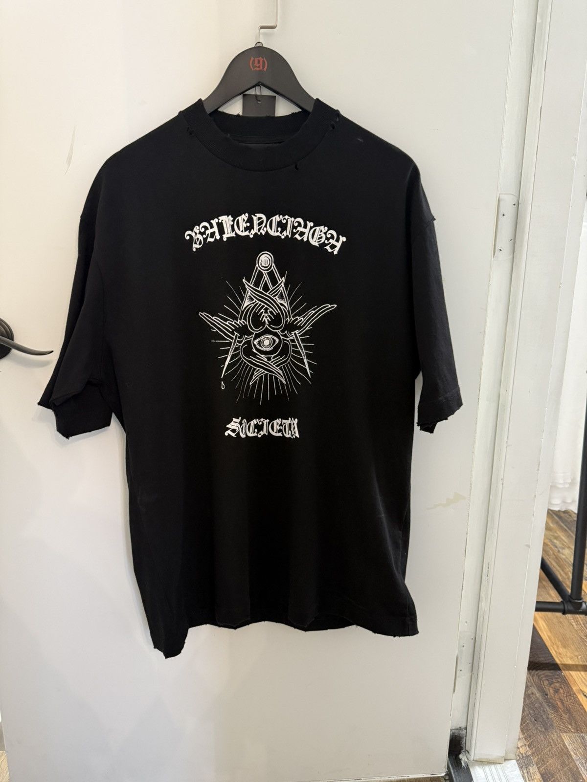 Balenciaga Balenciaga Gothic shirt Size US XXL / EU 58 / 5 - 1 Thumbnail