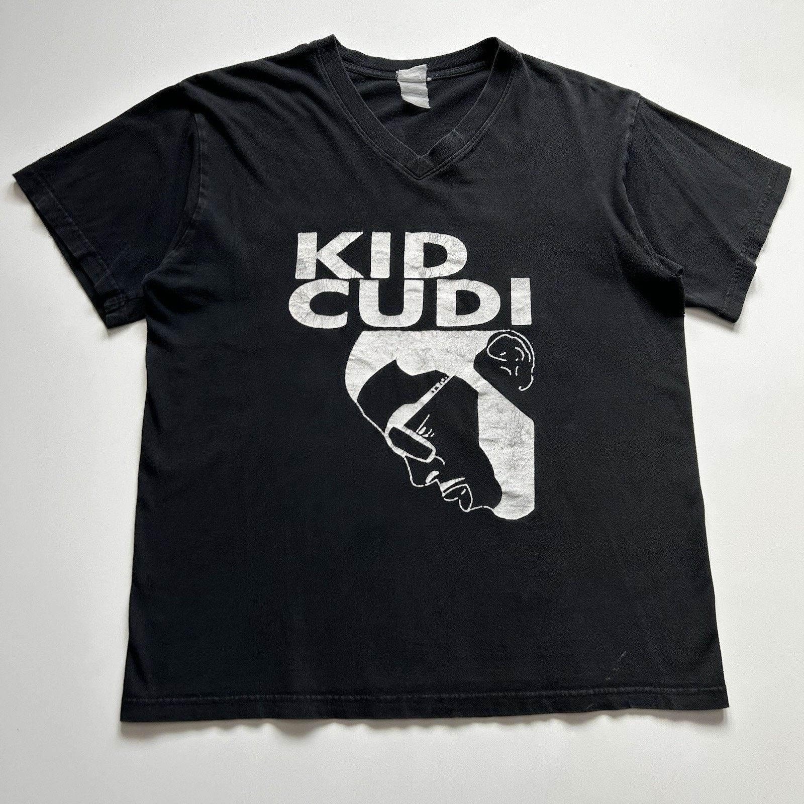 Kid Cudi Kid Cudi Shirt Large 2015 Especial Tour Faded Black Hip Hop Size US L / EU 52-54 / 3 - 1 Thumbnail