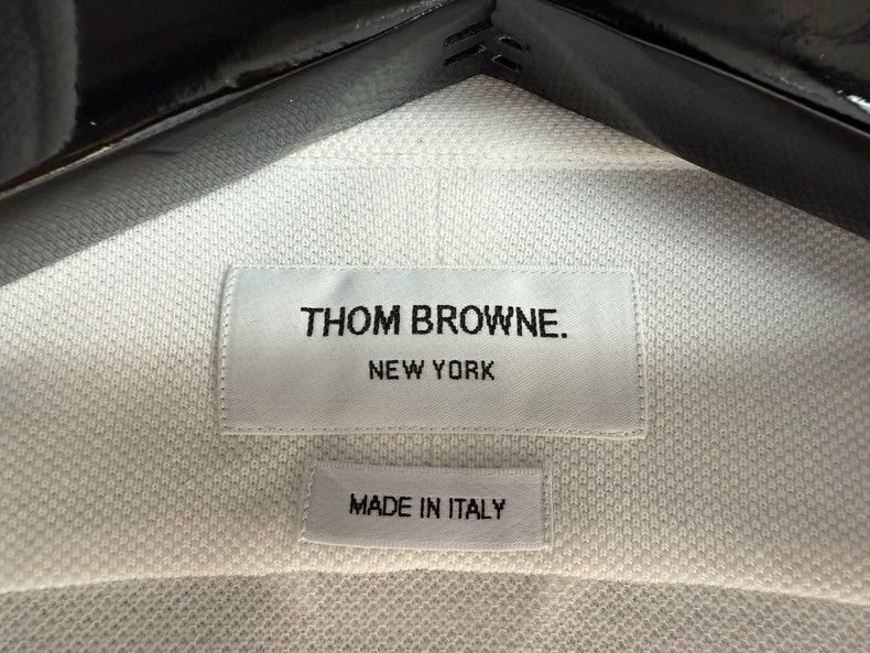 Thom Browne Thom Browne size2 White two-sleeved shirt jacket Size US M / EU 48-50 / 2 - 3 Thumbnail