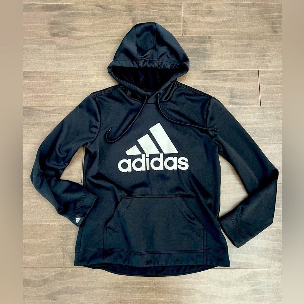 Adidas Adidas logo fleece hoodie - Climawarm Performance Fleece Size M / US 6-8 / IT 42-44 - 1 Thumbnail
