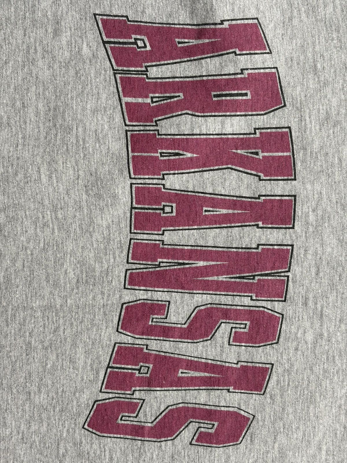 Hanes Vintage Arkansas Razorbacks Shirt Basketball Long Sleeve Size US M / EU 48-50 / 2 - 6 Thumbnail