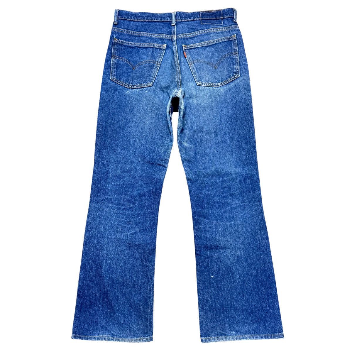 Levi's Vintage Levis 517 Flare Jeans Repaired Hedi Slimane Size US 32 / EU 48 - 2 Thumbnail