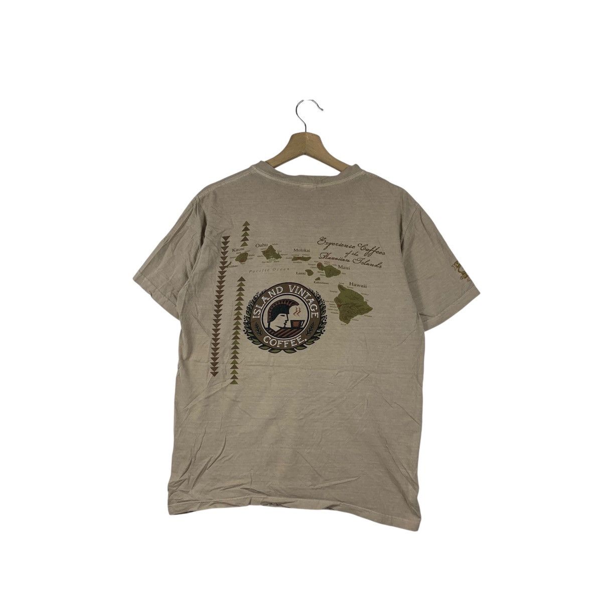 Other Vintage CRAZY SHIRTS HAWAII Kona Coffee Dyed Tee Shirt Top Size US S / EU 44-46 / 1 - 6 Thumbnail