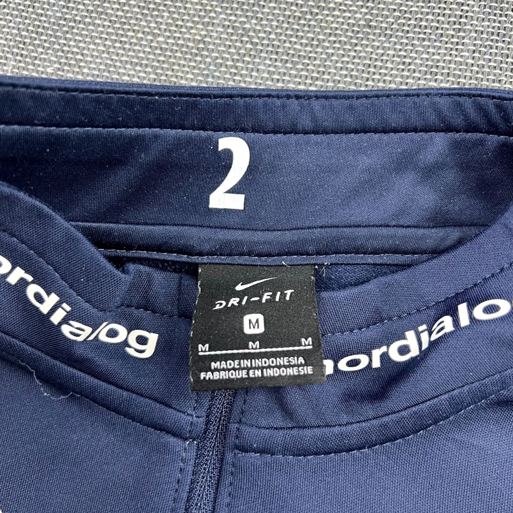 Nike Nike Track Top 1/4 Zip Mens M Football Jersey Blue Nike Jersey Size US M / EU 48-50 / 2 - 5 Thumbnail