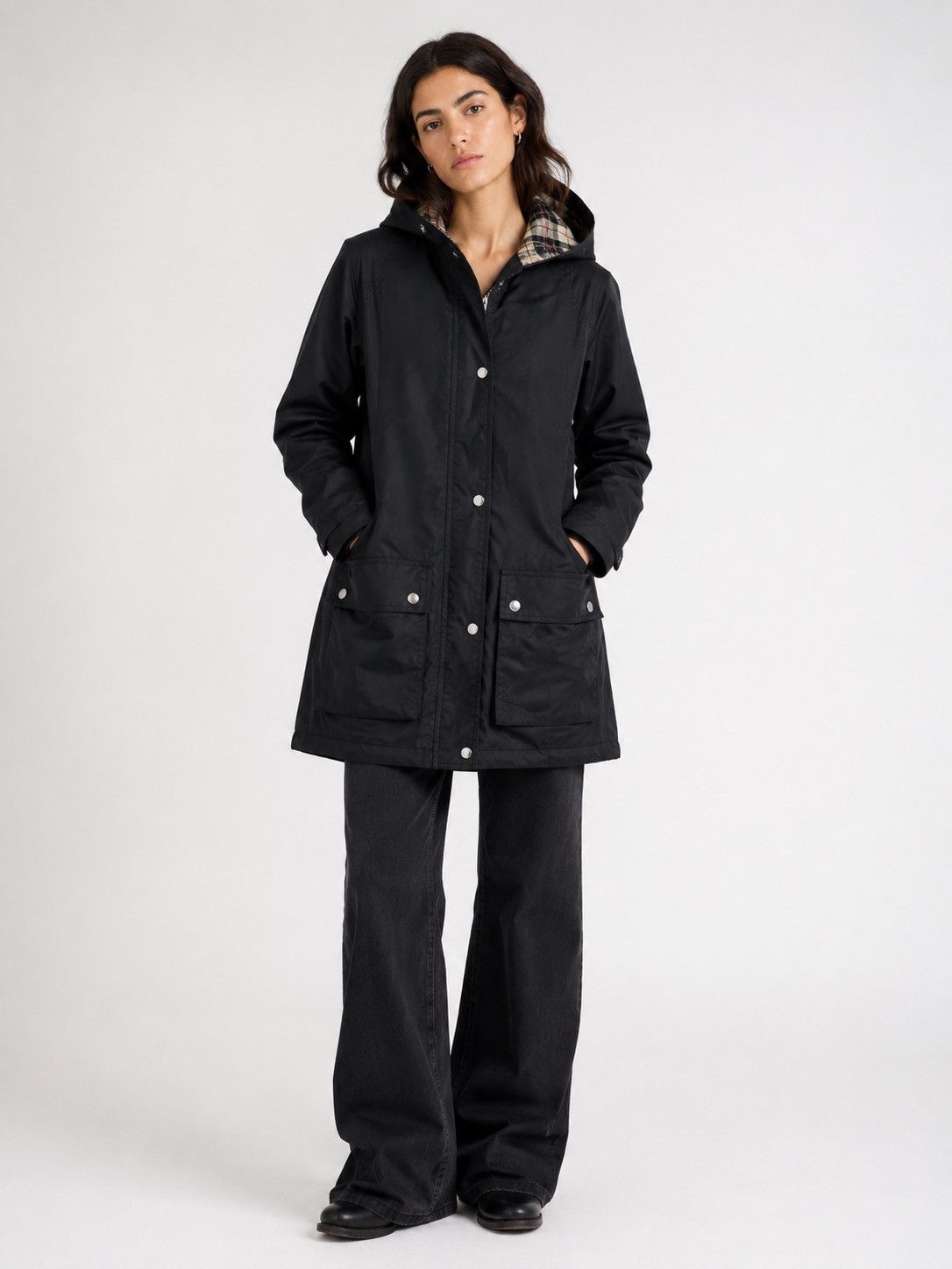 Barbour Barbour Women’s Wax Parka Jacket Size UK 8 Casual Size S / US 4 / IT 40 - 1 Thumbnail