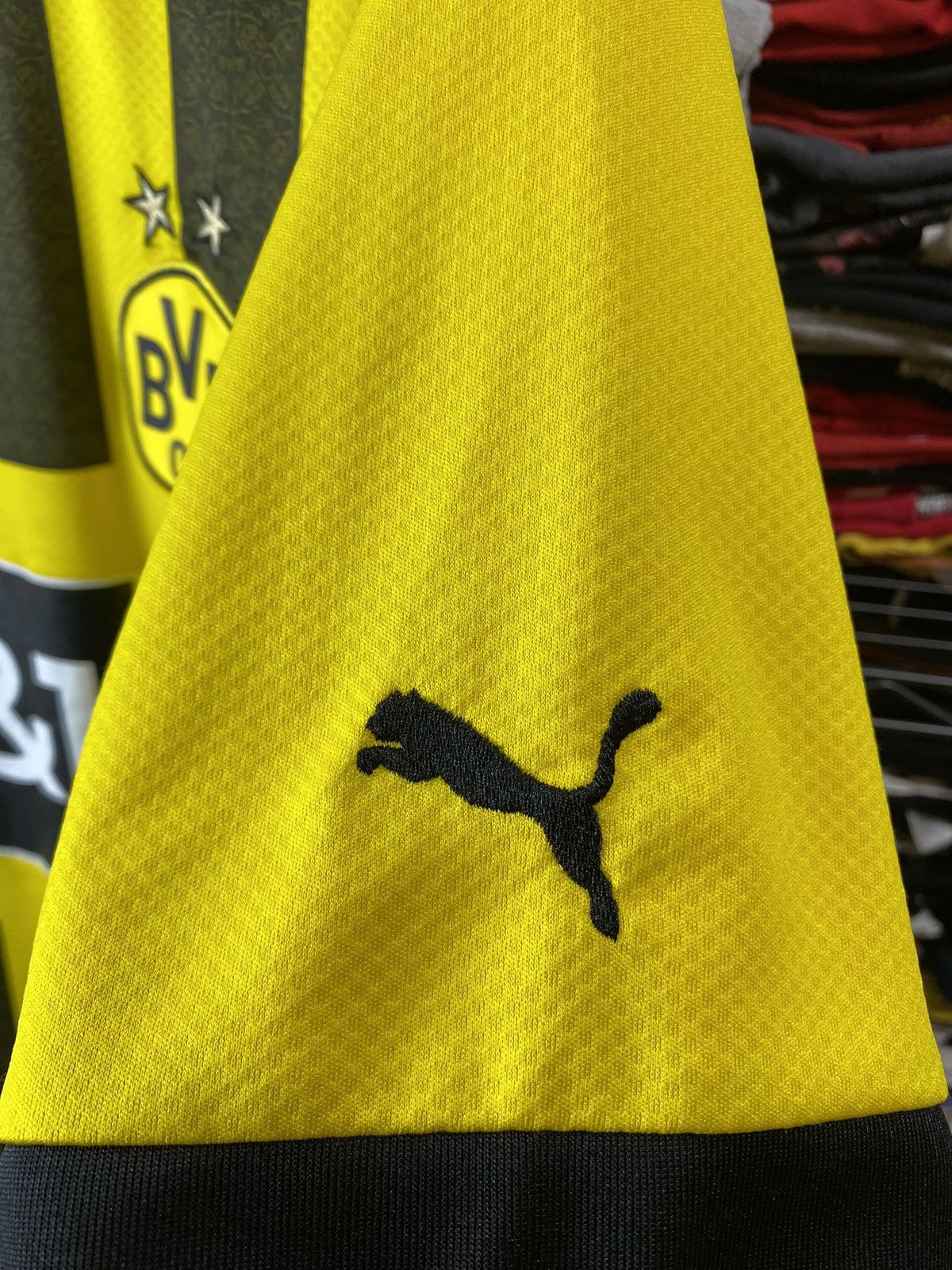 Puma Vintage Puma BVB Borussia Soccer Jersey T Shirt Football Size US L / EU 52-54 / 3 - 8 Thumbnail