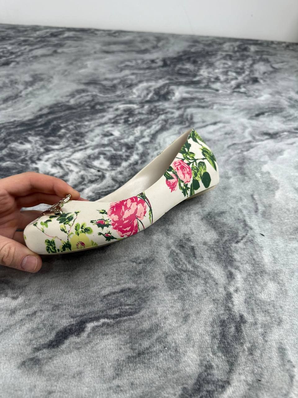 Vivienne Westwood Vivienne Westwood Anglomania x Melissa Floral Flats Size US 9 / IT 39 - 10 Thumbnail
