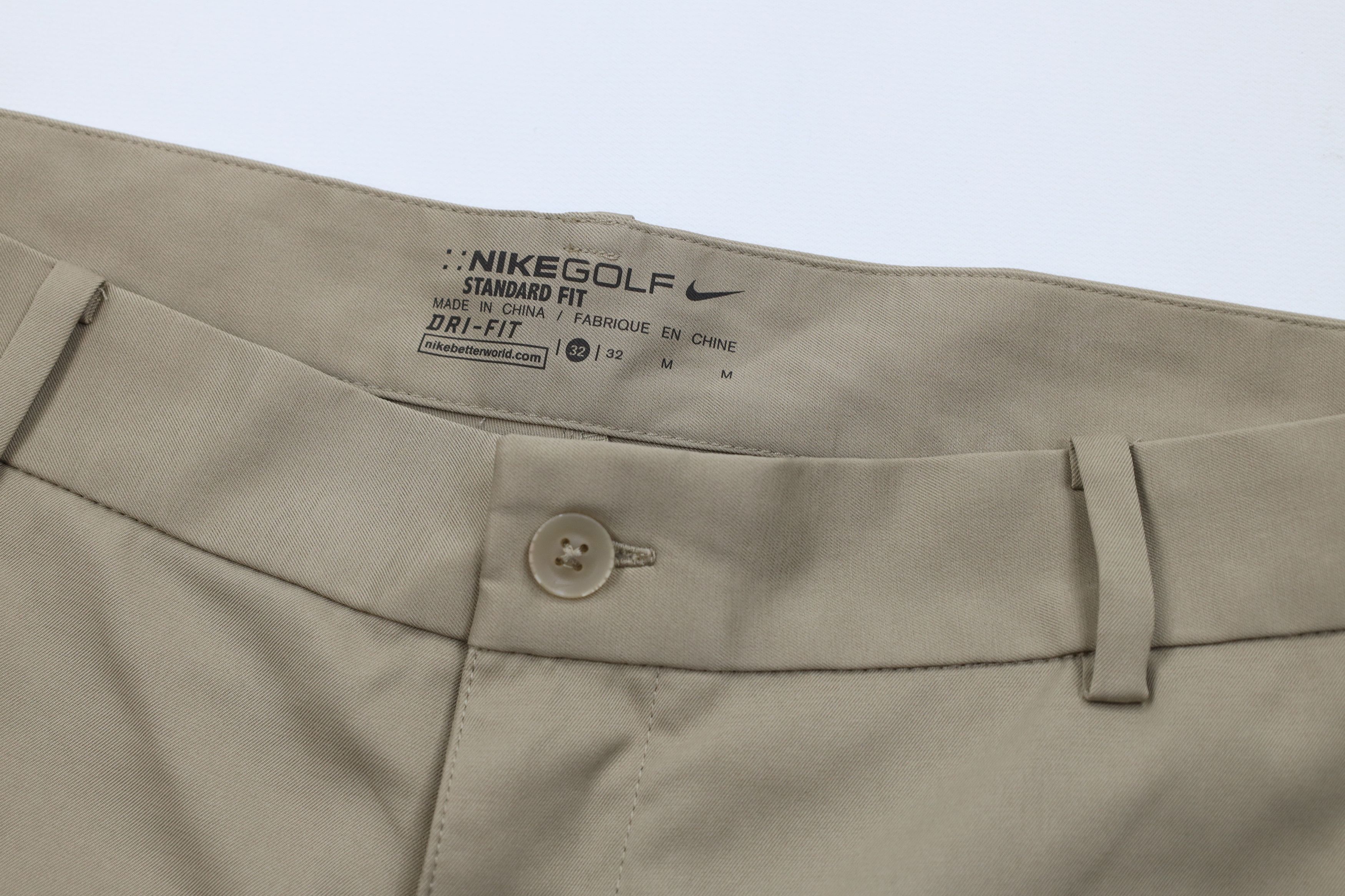 Nike Nike Golf Standard Fit Stretch Golfing Cargo Shorts Beige Size US 32 / EU 48 - 7 Thumbnail