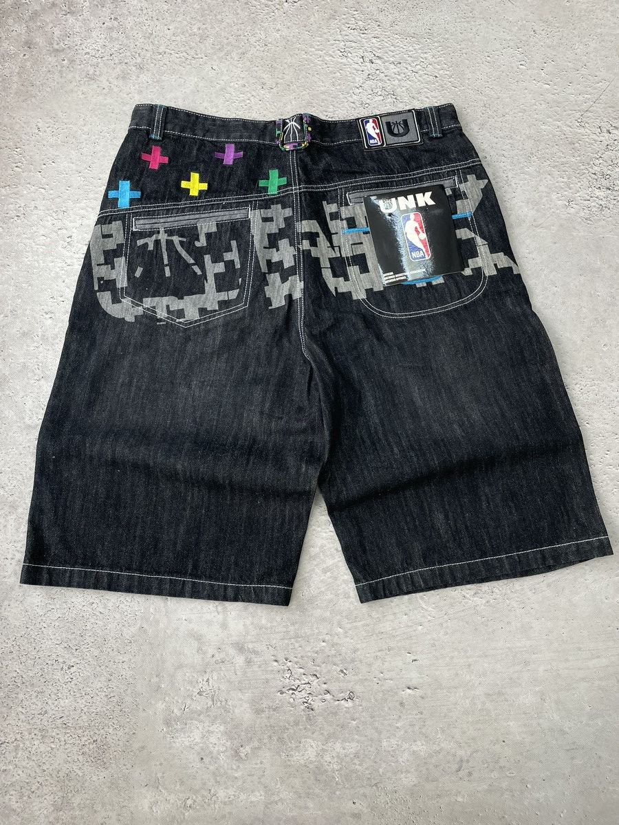 NBA Wide Leg NBA junk SK8 rap shorts Size US 38 / EU 54 - 9 Thumbnail