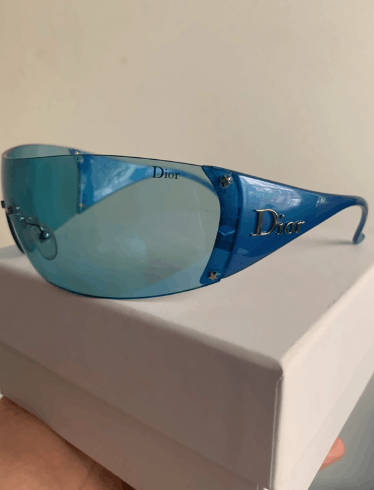 Christian Dior Monsieur Dior Sunglasses Ski Mask Bike Golf Pop Absolute Vintage Size ONE SIZE - 2 Thumbnail