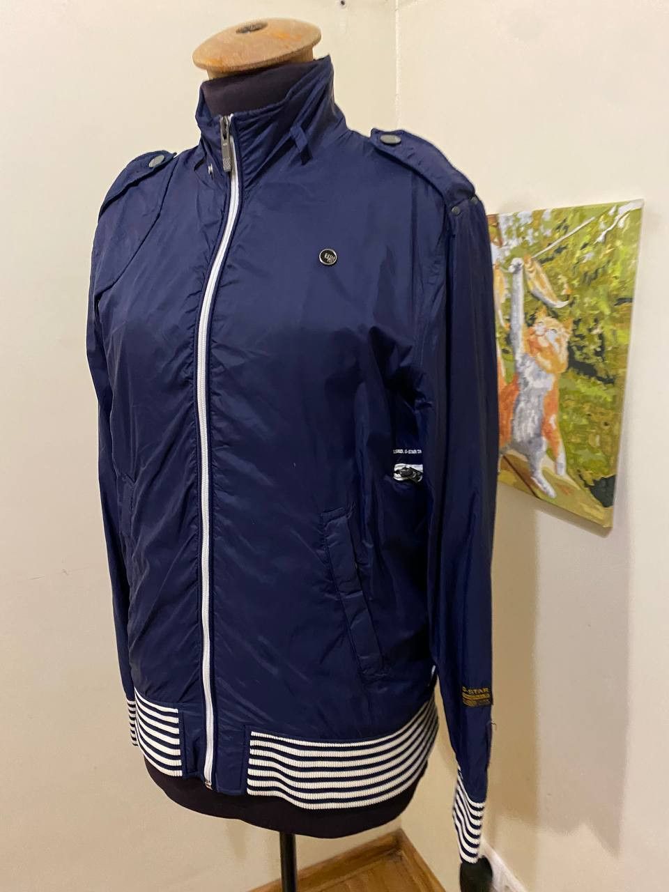 G-Star G-Star Raw jacket in navy blue Size L / US 10 / IT 46 - 4 Thumbnail