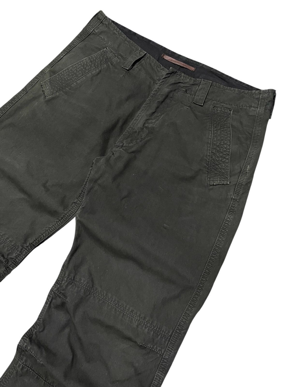 RIPVANWINKLE Rip Van Winkle Japan Wide Leg Silhouette Side Zipper Pants Size US 32 / EU 48 - 4 Thumbnail