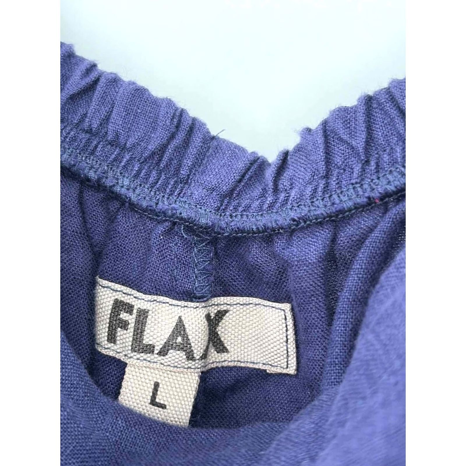 FLAX Flax Purple Pull On Pants Large Regular Women? Size 36" / US 14 / IT 50 - 3 Thumbnail