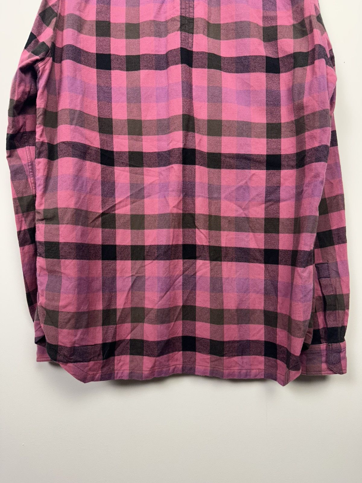 Rick Owens SS23 ‘EDFU’ Pink Plaid Overshirt Size US S / EU 44-46 / 1 - 7 Thumbnail