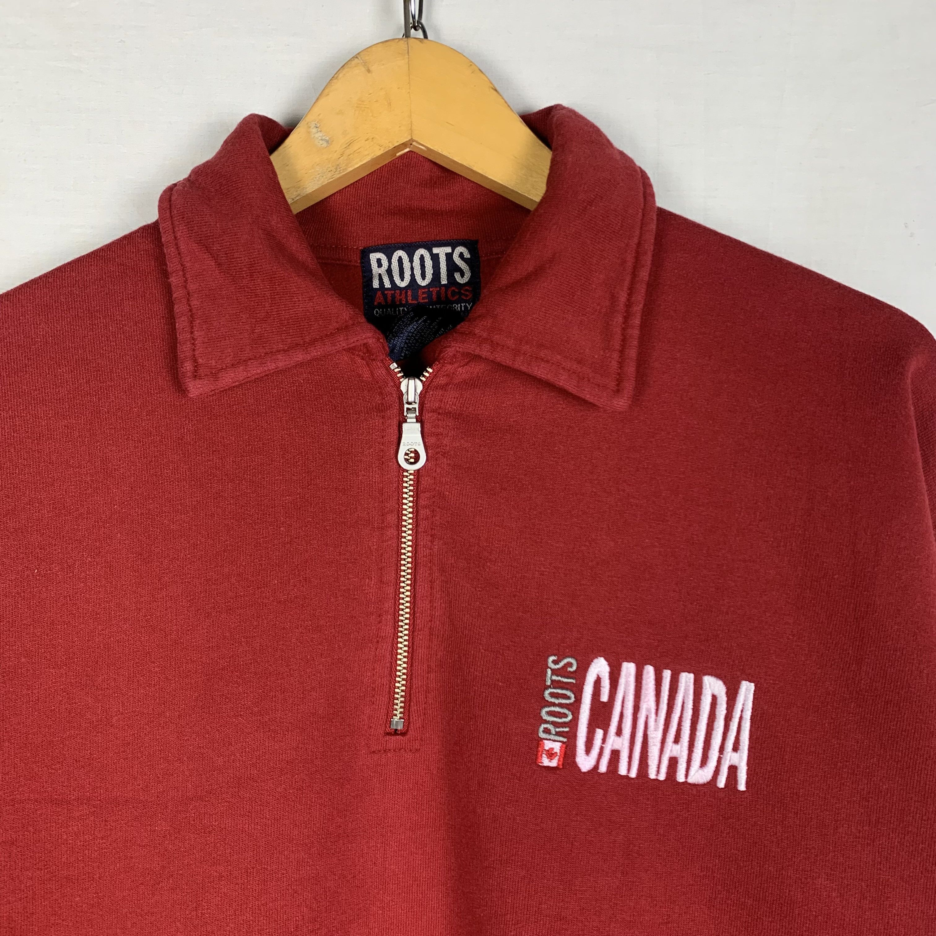 Roots Roots Canada Halfzip Sweatshirt Crewneck Size US L / EU 52-54 / 3 - 3 Thumbnail