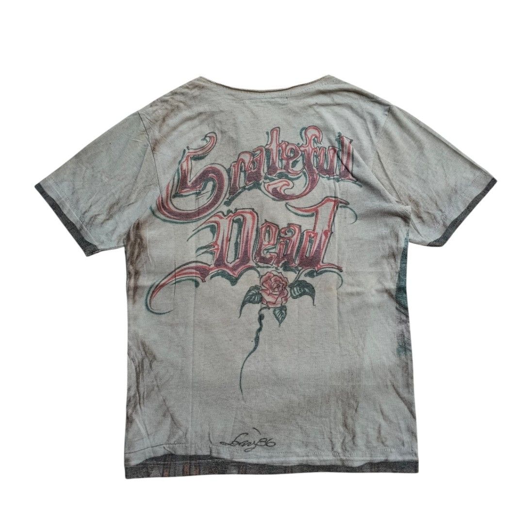 TALKING ABOUT THE ABSTRACTION TATA Trompe l'oeil rockstar tshirt Size US M / EU 48-50 / 2 - 2 Thumbnail