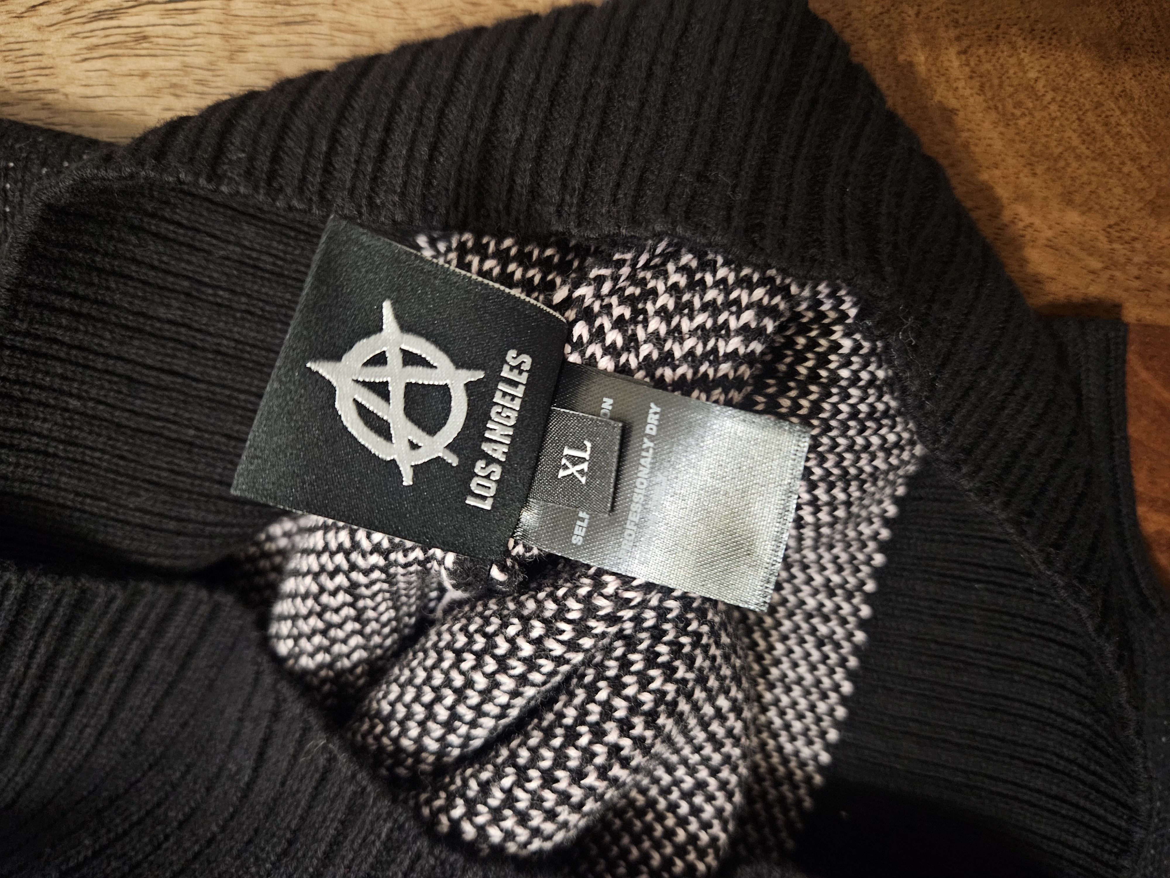 Revenge Revenge Anarchy Knit Black/Pink Size US XL / EU 56 / 4 - 4 Thumbnail