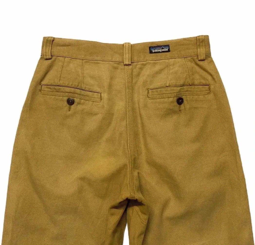 Patagonia 💥 STEALS 💥 VINTAGE PATAGONIA DUCK CANVAS OUTDOOR TROUSERS Size US 29 - 8 Thumbnail