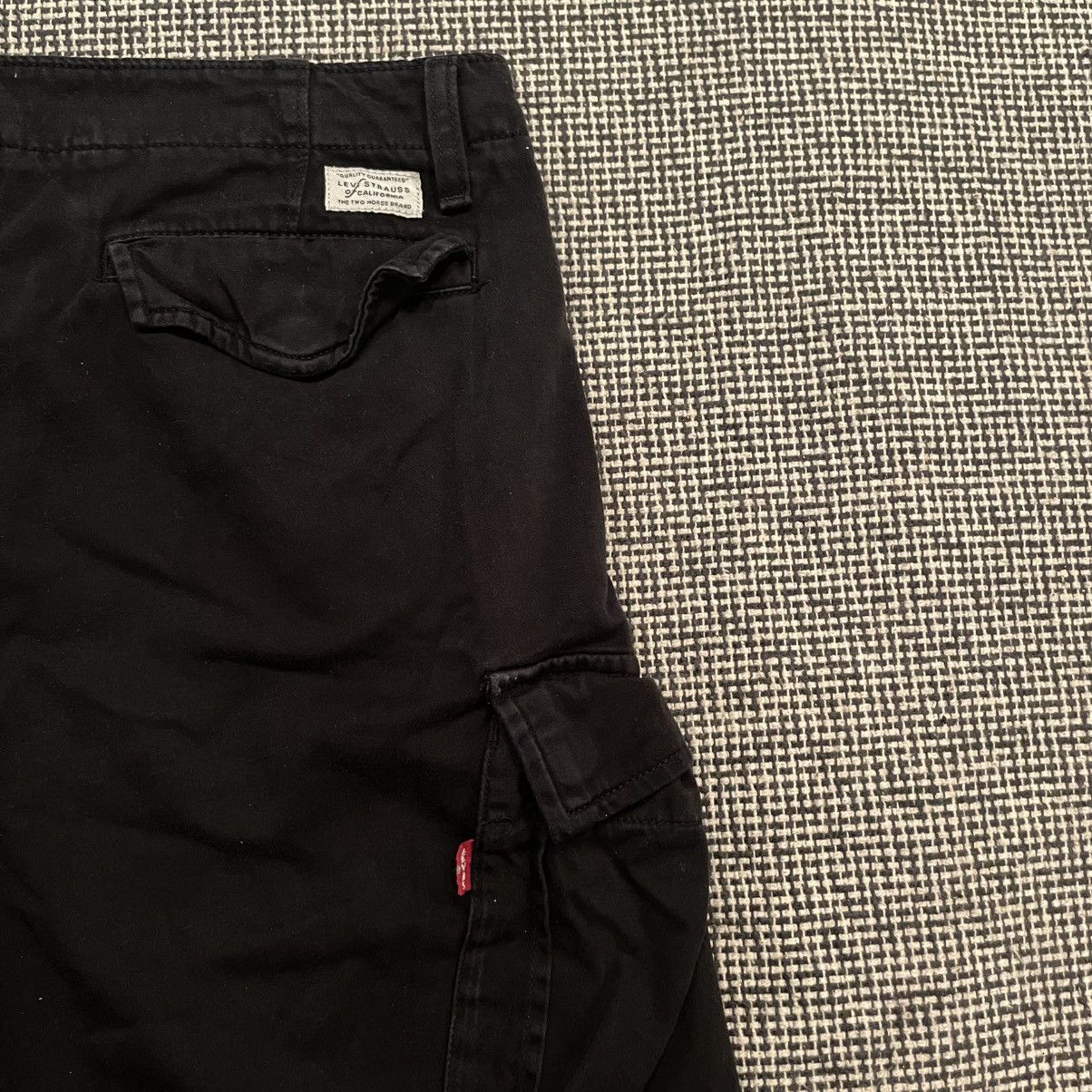 Levi's Levi’s Black XX Streetwear Utility Cargo Pants 31x32 Size US 31 - 5 Thumbnail