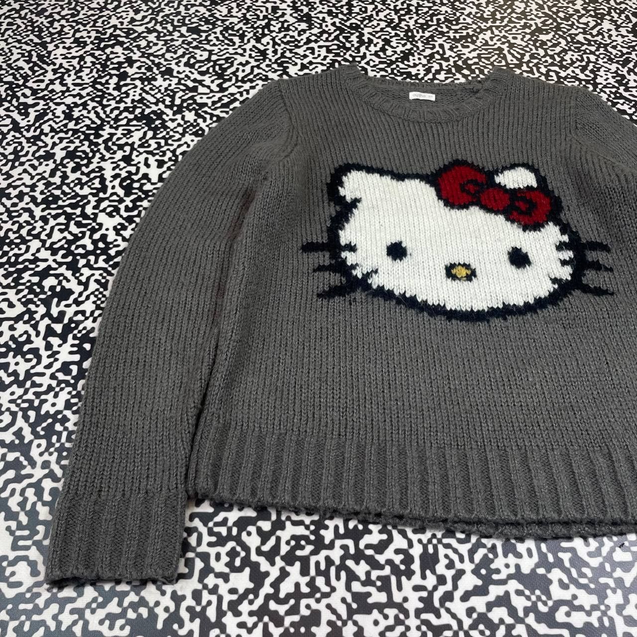 Cartoon Network Vintage Y2K Hello Kitty Japanese Cartoon Knitted Sweater Size M / US 6-8 / IT 42-44 - 5 Thumbnail
