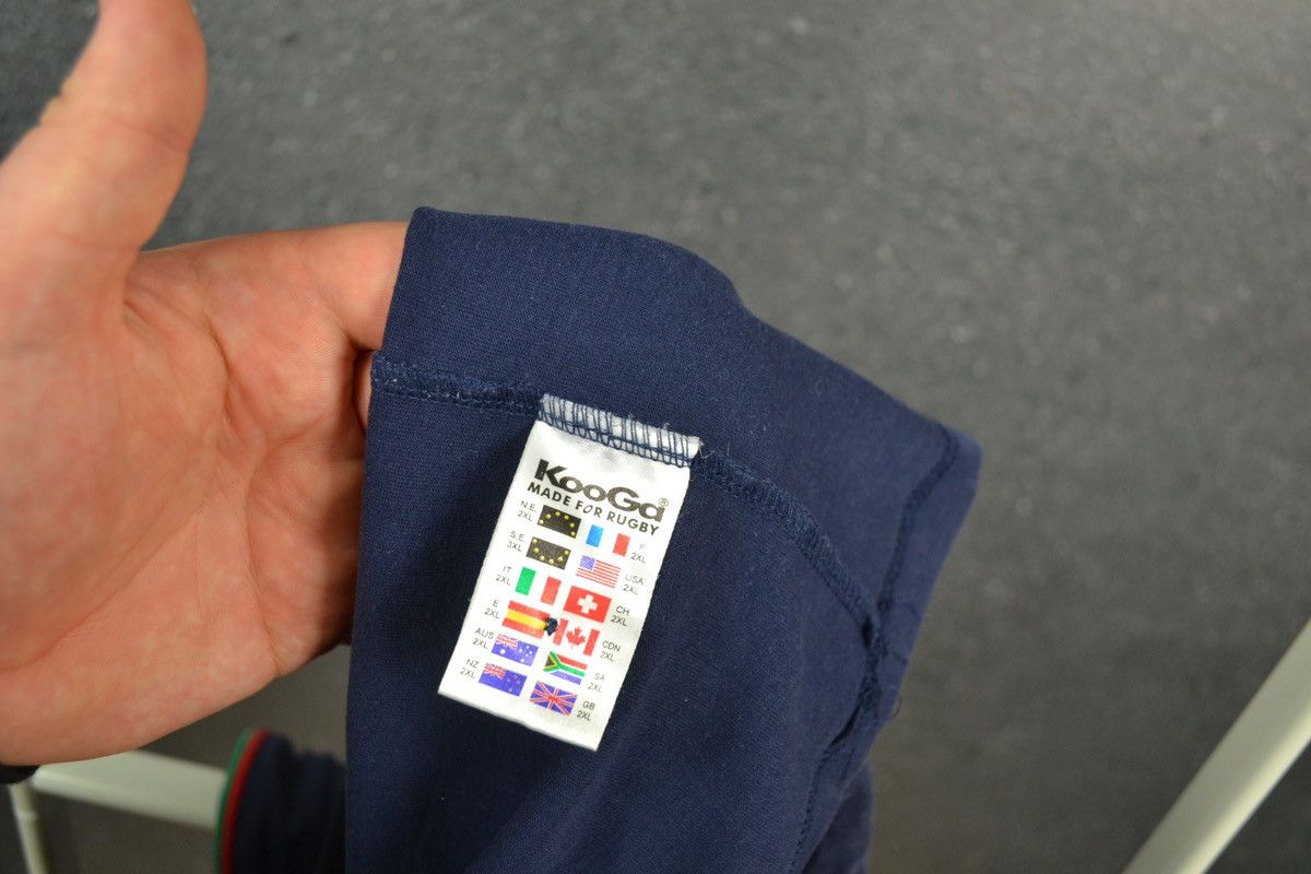 Vintage Vintage Rugby Union Shirt Kooga Six 6 Nations Polo Jersey Size US XXL / EU 58 / 5 - 6 Thumbnail