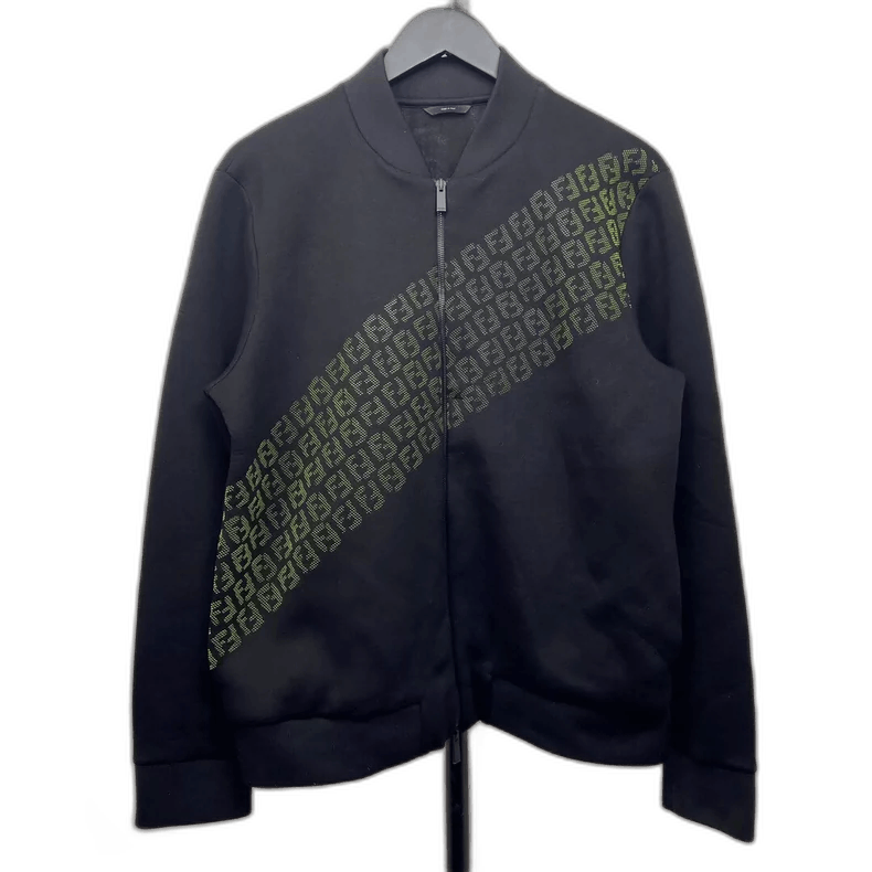 Fendi Fendi Logo Zipper Jacket Coat Size US L / EU 52-54 / 3 - 1 Thumbnail