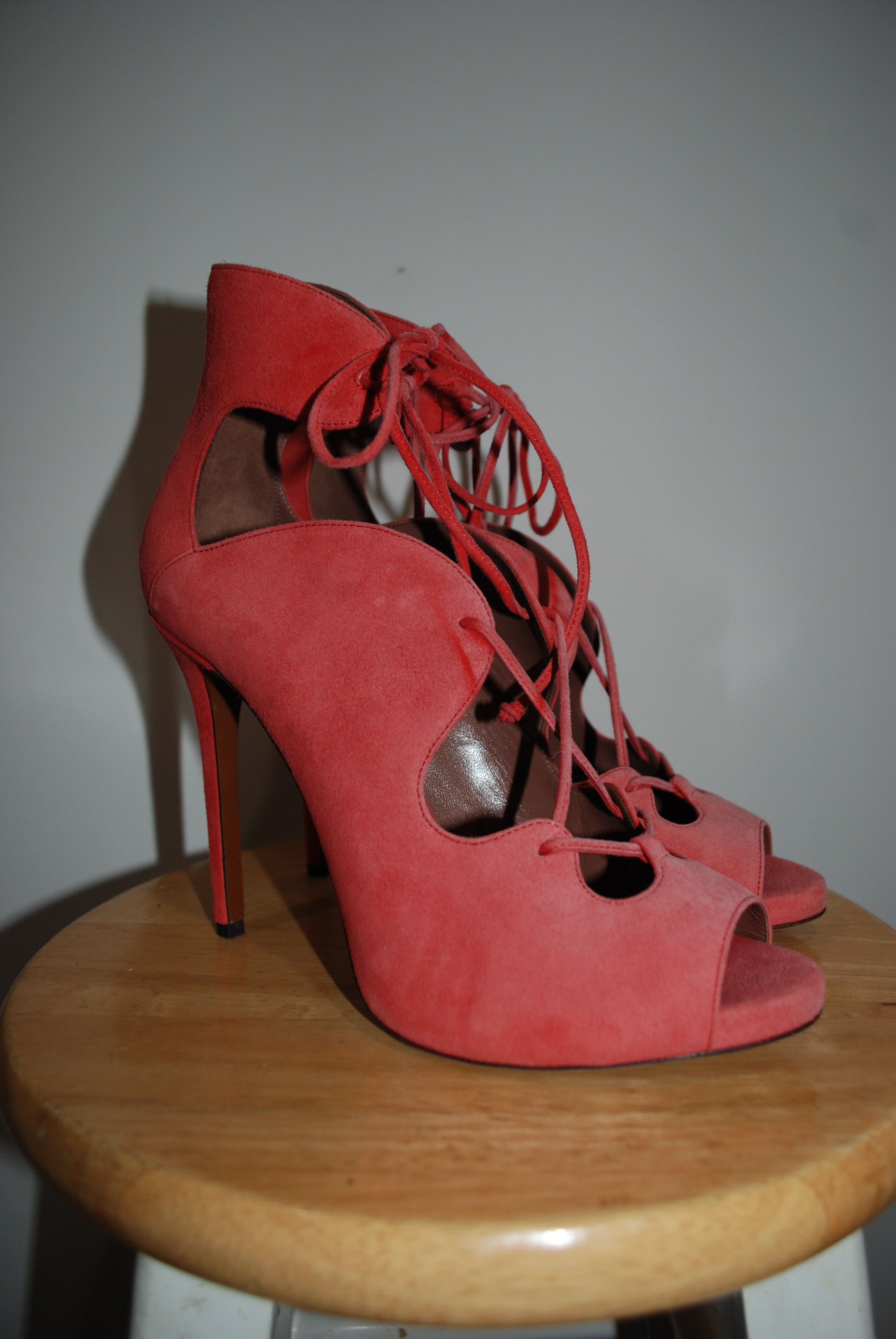 Tabitha Simmons Tabitha Simmons Suede Heels Size US 10 / IT 40 - 1 Thumbnail