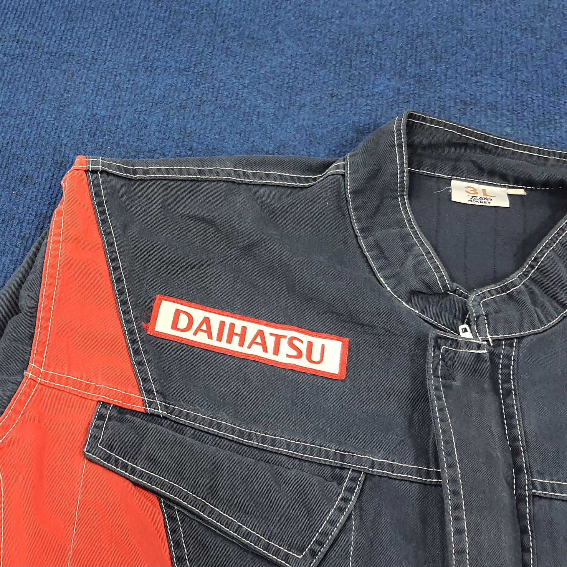 Japanese Brand × Vintage Vintage DAIHATSU Japan Brand Motorsports Coverall Size US XL / EU 56 / 4 - 6 Thumbnail
