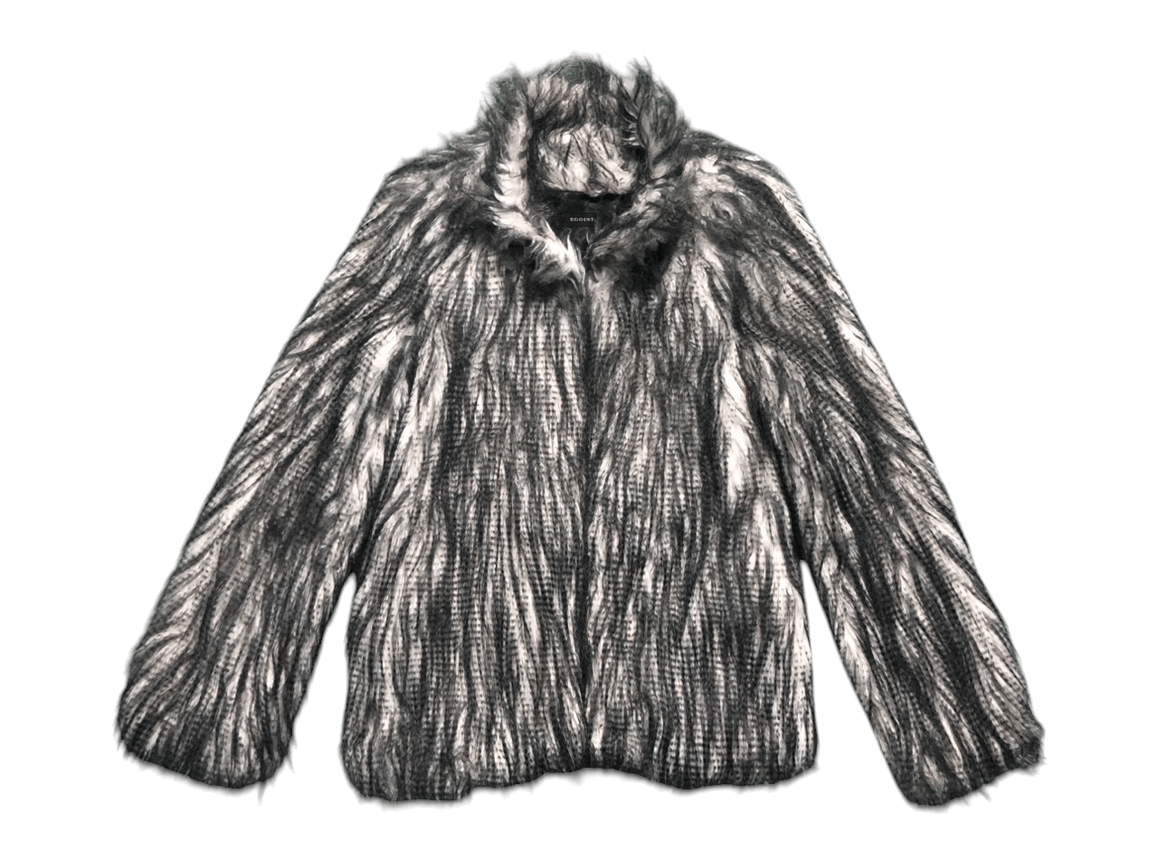 ARCHIVE💥JAPANESE BRAND EGOIST ACRYLIC FUR JACKET SIZE 1