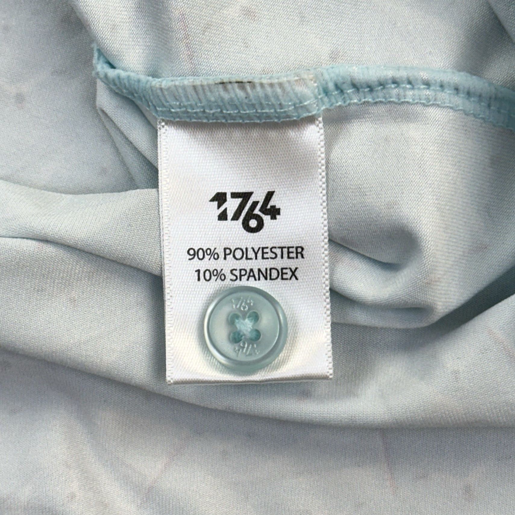 Vintage 1764 Polo Shirt Mens XL Blue Sailboat Print Performance Stretch Golf Casual Shirt Size US XL / EU 56 / 4 - 5 Thumbnail